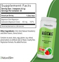 NaturalSlim Magicmag Tiszta magnézium-citrát por - Stressz, Székrekedés, Izom, és szívtámogatás