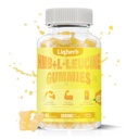 HMB und Leucine Gummis, mit 3000mg HMB und L-Leucine Ergänzung für Muskelrückgewinnung, Muskelmasse und Verbesserung Endurance, für Männer und Frauen, Non GMO, Vegan, Glutenfrei, Zitronenschlamm, 120 Gummies