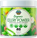 Bio Celery Juice Powder (40 Servierungen) unterstützt Gut Health, Detox Juice Cleanse, Boost Energy Levels & Immunsystem, Green Juice Powder, Powdered Greens, Colon & Body Detox Cleanse für Frauen Männer