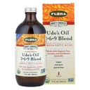 Flora Udo Oil 3-6-9 Blend - Vegan Omega3 & Omega6 Oil - Organic Coconut Oil, Flax Seed Oil & More - Keep Chilled - 17 fl. oz.