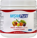 KALA EGÉSZSÉGÜGYI GYÜMÖLCSÖK GYÜMÖLCSÖK Ízesített durva MSM por Flakes - US- Made MSM a közös egészségért, a bőr megjelenéséért, és a haj & körmök támogatása - 8.8 oz, szerves kén