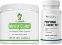 VitaMonk Muscle Guard & Biovy Propionyl- L- karnitin HMB, EAA, D-vitamin, és magnézium, Támogatja az izomnövekedést, Erő, Tartósítás, Körkörös egészség, Jitter- Free Energy, és Workout Recovery