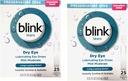 Blink Tears Presentative Free Lkenating Eye Drop 25 ct 0,01 fl oz EA (0,4 ml EA) (2-es csomag)