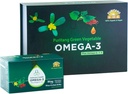 Zöld Növényi Omega 3 plusz Omega 6,7,9, Purslane és Perilla Magok. Több mint 61% koncentrációjú ALA Omega 3- A legmagasabb lehetséges nélkül vegyi adalékanyagok
