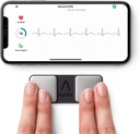 KardiaMobile 1-ólom személyes EKG monitor - Record at Home - Detects AFib & Irregular Arrhythmias - Easy Results in 30 Seconds - Works w / Legtöbb okostelefonok