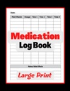 Arzneimittel-Logbuch: Einfaches Logbuch, um Medikamente, Vitamine und/oder Nahrungsergänzungen täglich aufzunehmen. Logen Sie mehrere Doses und Nebenwirkungen. 8.5x11 Pill Tracker für Senioren und alle Altersgruppen oder Krankenschwestern und Pflegekräfte.