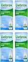 Debrox Swimmer 's Far Drying Drops for Recept & Kids, 1 Fl oz. (4 darabos csomagolás)