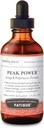 Herbalogic - Peak Power Liquid Herb Drops - Stimulant- Free Natural Energy Formula to Combat Adrenal Fleasure & Javítja a fizikai állóképességet - Amerikai Ginseng & Astragalus - 4 Fl. Oz.