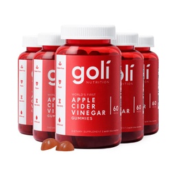 Goli Apple almabor Ecet Gummy Vitaminok - 300 Count - B12-vitamin, zselatinmentes, gluténmentes, Vegán & Non-GMO