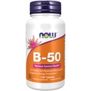 MOST ÉLELMISZEREK, B- 50 mg vitamin, energiatermelés *, Idegrendszeri egészség *, 100 tabletta