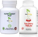 Köszvény és You Nutritokout Plus Urasav támogatás és Tart Cherry kivonat 3000 mg Bundle
