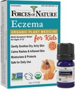 Kräfte der Natur-Eczema-Kontrolle für Kinder, empfindliche, trockene und juckende Hautentlastung, Steroid-freie Hautpflege für Flare-Ups, Eczema-Behandlung für Kinder, Organische Homöopathie, Fast-Acting, 0.17 FL OZ