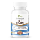 ZEN LIFE HERB IQ + Brain - Kávémentes, Klinikailag tesztelt Fókusz, Koncentráció, Memória és Energia, Természeti Plant- alapú gyógynövény kiegészítés, Nincs hozzáadott vitaminok / Ásványok / Gomba / Cukor (60 Softgels)