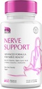 Nerve Savior for Neuropathy 828mg, Advanced Nerve Support Supplement, Renew for Healthy Feet, Best Regen with Alpha Lipoic Acid, Vitamins D, B6, B12- 60 Capsules