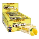 FITCRUNCH Snack méret fehérjék bárok, 6-Layer Sütött Bár, 3 g Sugar & Soft Cake Core (9 bar, Lemon Cake)