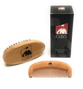 G.B.S Men 's 100% Boar Bristle Beard Brush & Natural Wood Beard Comb Hair Mustache Shawing Fash Fash Fash Faster Portable and Travel Friendly