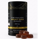Pure Himaláyan Shilajit Gumies Gold Grade 124; with Ashwagandha & Fulvic Avic Aviation Aviation 124; Sugar- Free Energy, Stamina & Immune Support for Men & Women