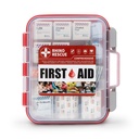 RHINO RESCUE 371 Pieces OSHA All- Cél elsősegély készlet, Home & Office Professional Medical Supplies, Ideális sürgősségi, Iskola, Üzleti