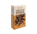 BODI BEACHBAR Plant- alapú mogyoróvaj csokoládé - Protein Rich Vegan Snack Bar, gluténmentes, alacsony glikémiás index, 10g fehérje, 150 kalória, 15 rúd dobozonként