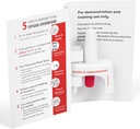 Képzőeszköz Naloxone Nasal Spray-hez, 124; Opioidra vonatkozó elsősegély-tréninghez; Revable 124; Tartalmazza a két orrspray képzési eszközöket és utasításokat (2-es csomag)