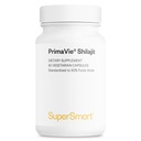 Supersmart - Super Shilajit 500mg naponta (High Potency) - PrimaVie Shilajit kiegészítés - Himaláján, Tisztított & Organic Shilajit