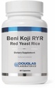 Douglas Laboratories Beni Koji Red Yeast Rives 124; Fermentált Red Rice, hogy támogassa az egészséges vér lipidanyagcserét