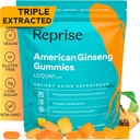 American Ginseng Energy Boost Gumies - All- Natural Full- Potency American Ginseng, Segít emelni az energiát, Fókusz, és biztosítja az immuntámogatást, Low- Sugar, Vegan, 45 Gumies, Loquat Flavor