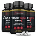 3 Pack Vigor Now Max 1600MG Advanced Men 's Health Formula 180 kapszula