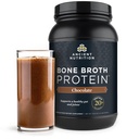 Ancient Nutrition Grass Fed, Cage Free, Bone Broth Protein Powder, 20g Protein, Hydrolized Collagen Peptides, Keto & Paleo Friendly, Supports Joint, Gut Health, Chocolate, 40 Servings