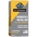 Kert az élet Dr Formulált probiotikumok 100 milliárd CFU Pre + Pro + Postbiotikumok - Extra Erő Digesztikus és Immuntámogatás a férfiak és nők számára, krumpli, Acacia, Postbiotikus metabolitok, 30 kapszula
