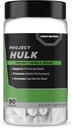 Projekt Hulk, Erő, Athletic Performance, Protein Szintézis, Készült botanikai (90 kapszula). *