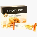 Proti Fit - Fluffy Nutter Low- Carb fehérje bárok, alacsony kalóriatartalmú snack fogyás és egészséges ételek (Fluffy Nutter, 1 csomag)