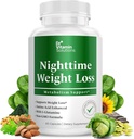 DR VITAMIN OLDÁSOK Éjszakai zsírégető kiegészítők - étvágycsökkentő fogyás - Éjszakai zsírégető nőknek és férfiaknak támogató alvás és relaxáció - fogyás pirula - 60 kapszula