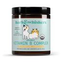 Bark & Whiskers Organic Vitamin B Complex, 0.85 Oz. (24 g), 60 Scoops, Támogatja az egészséges idegrendszer & Endurance, Veterinarian Formuled, Non-GMO, Certified USDA Organic, Dr. Mercola