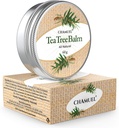Chamuel Tea Tea Tree Oil Balm - All Natural Department 124; Great Cream for Soothing Eczema, Psoriasis, Rash, Jock Itch, Insect Bites, Folliculitis, Acne, Itches, Cracked Heels, Cuticles, Saddle Sores & more!