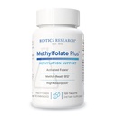 Biotics Research METYLFOLATE Plus ™ Methylfolate, Bioactive Folate + B12, Supports Cardiovascularis Health, Fetal Development, Nerve Health, Metilation Support, Homocystein Levelek. 120 tabletta