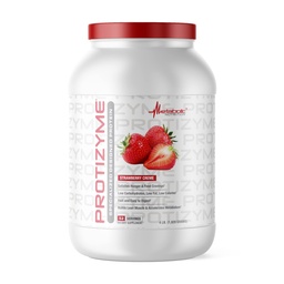 Metabolikus táplálkozás, protizimek, 100% tejsavó fehérje por, magas fehérje, alacsony szénhidrát, alacsony zsírsavtartalmú fehérjék, emésztési enzimek, 24 esszenciális vitaminok és ásványi anyagok, 4 font (52 ser)