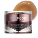 FREEMOOD Szemkrém sötét körök, Anti-öregedés alatt szem krém koffein, Hyaluronic Acid harcolni finom vonalak, hidratáló Eye Care szérum, 1 fl.oz