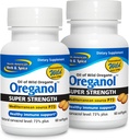 North American Herb & Spice Super Strength Oreganol P73 - 2, 60 Softgels - Immunrendszer-támogatás - Vegan Friendly Wild Oregano - Non-GMO - 120 Összes szolgáltatás