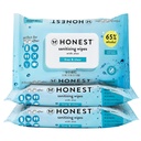 A becsületes cég Törmelék- Ingyenes Szanitizáló Alkoholos Törlő, Antibakteriális Kéztörlő Aloe, megöli 99% -a Germs, Biztonságos kezek, 150 gróf (3 csomag 50)