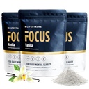 Vanilla MCT Oil 3- Pack - Boost Energy & Clarity - MCT Powder + Nootropics + Adaptogens for an Equated Coffee Experience - Keto, Vegan, 0 Sugar - with Taurine, L- Tirosine, Rhodiola & More