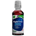 AXIV Nighttime Cold and Flu Relief Liquid Medicine, Nighttime Formula, Multi- Systitive Relief, Pain Reliever, Fever Reducer, Cough Suppressant, Cherry Flavor, 12 fl. oz.