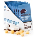 Mammoth Bar Macadamia Kókusz Bar - 10 Organic Protein Bars - High Fiber • Paleo • Gluten Free • Egg Protein • GMO Free • Nyers • Premium Nuts • Prebiotikus