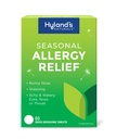 Hyland bel- és kültéri, Non Drowsy Seasonal Allergy Relief Pills, For Tneezing, Runny Orose, Itchy and Watery Eyes, Orr vagy torok, Biztonságos és természetes, Gyors oldódó tabletta, 60 gróf