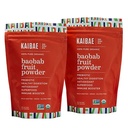 Premium Organic Baobab Powder I Prebiotic Gut Health, Intermittent Fasting, Immunity, Hydration 124; C-vitamin, Polifenolok, Ásványok 124; Fiber Supplement 124; 16 oz.