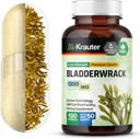 Bladderwrack Capsules 1200 mg - 100 Count - Forma a természetes tengeri jódforrás - Vegan Bladderwrack Powder Caps