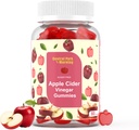 Apple Cider Ecetes Gummees 1000mg, ACV kiegészítés méregtelenítéshez és tisztításhoz, Suger Free és Non- GMO - 60 Gumies