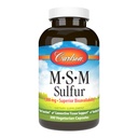 Carlson - M- S- M Sulfur, 1000 mg - Superior biohasznosulás, közös funkció, kötőszöveti támogatás és egészséges bőr, 300 vegetáriánus kapszula
