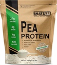 100% -os tiszta borsófehérje, Ultra Smooth Powder, Vegan, Gluten- Free, Soy- Free, Dairy- Free, Non- GMO, USA / Kanada, Keto (alacsony széntartalmú), Natural BCAA (1000g / 2.2bb, ízesítetlen)