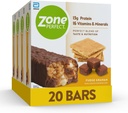 ZonePerfect Protein Bars, 13g Protein, 16 Vitaminok & Ásványok, Protein Snack, Fudge Graham, 20 Bárok